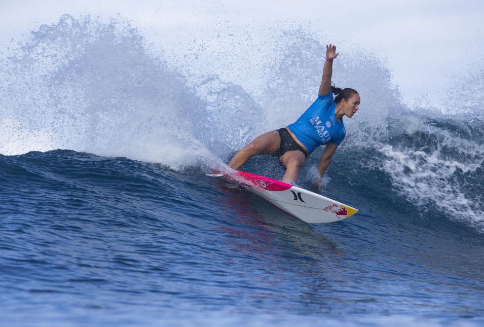 Carissa Moore at Maui Women's Pro | Photo Credit WSL